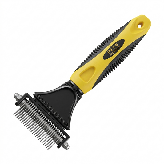 Pet Republique Dematting with 12+23 Dual-Side Blades Rake Matt Splitters